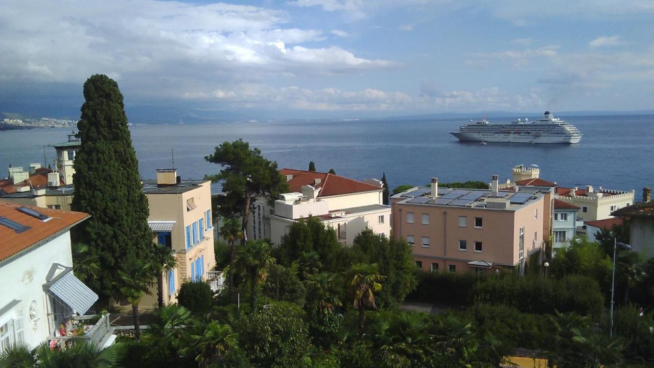 Iva 1, Wonderful View Of Kvarner Bay 오파티아 외부 사진